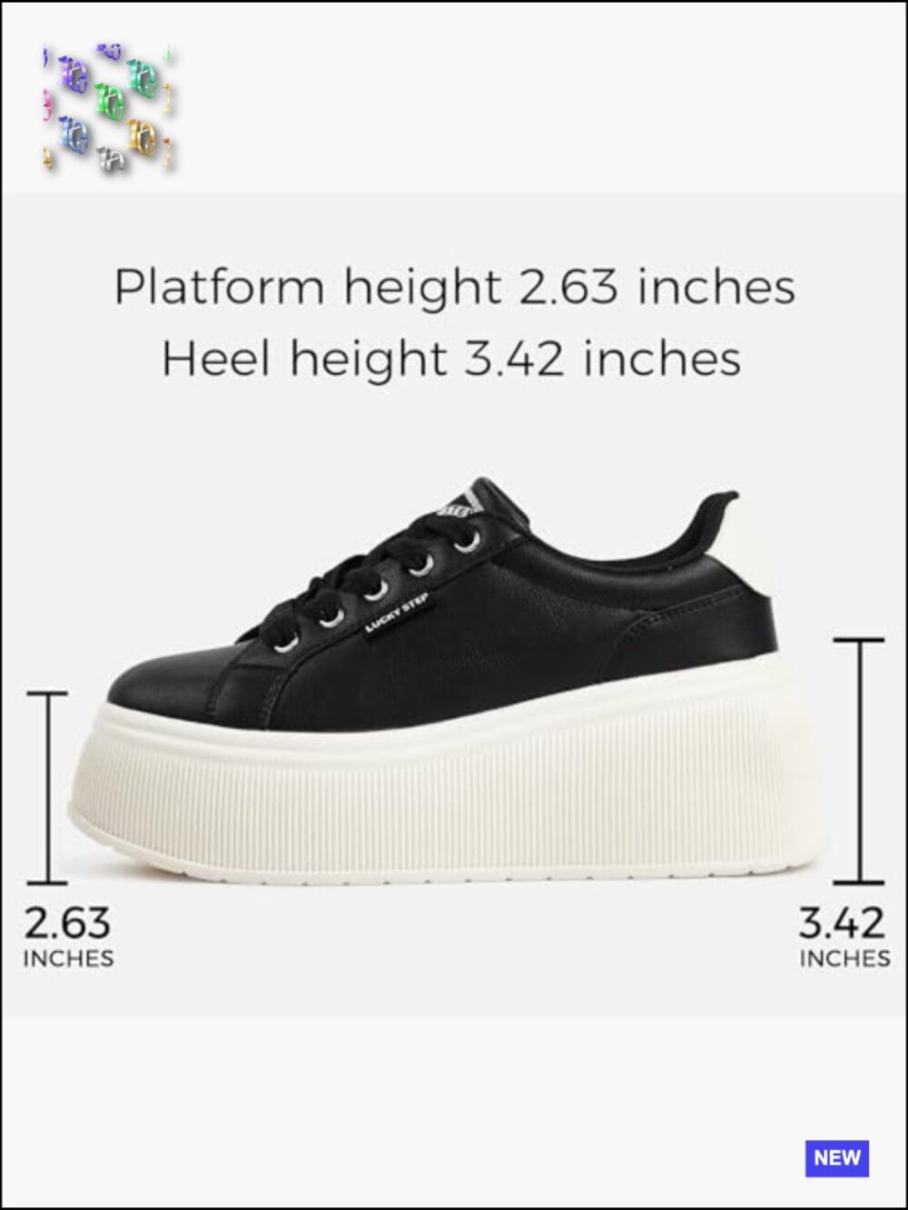 Platform Fashion Sneakers Retro Wedge Canvas Casual Low Top Walking Shoes - Picture 4 of 7